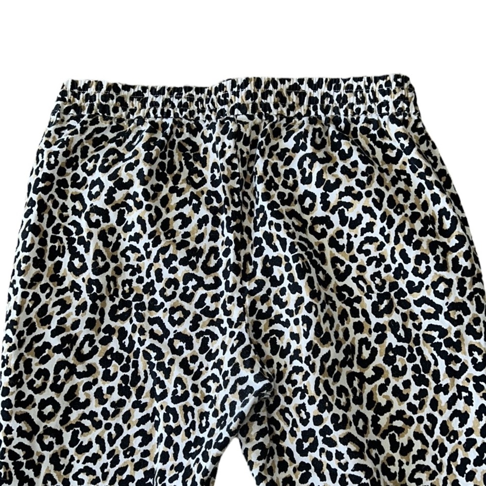 J. Crew Leopard Print Drawstring Linen Cotton Cro… - image 8